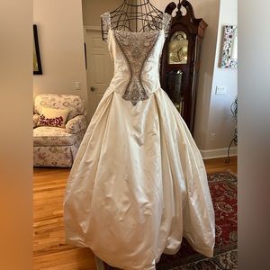 Reem Acra Regal Wedding Gown